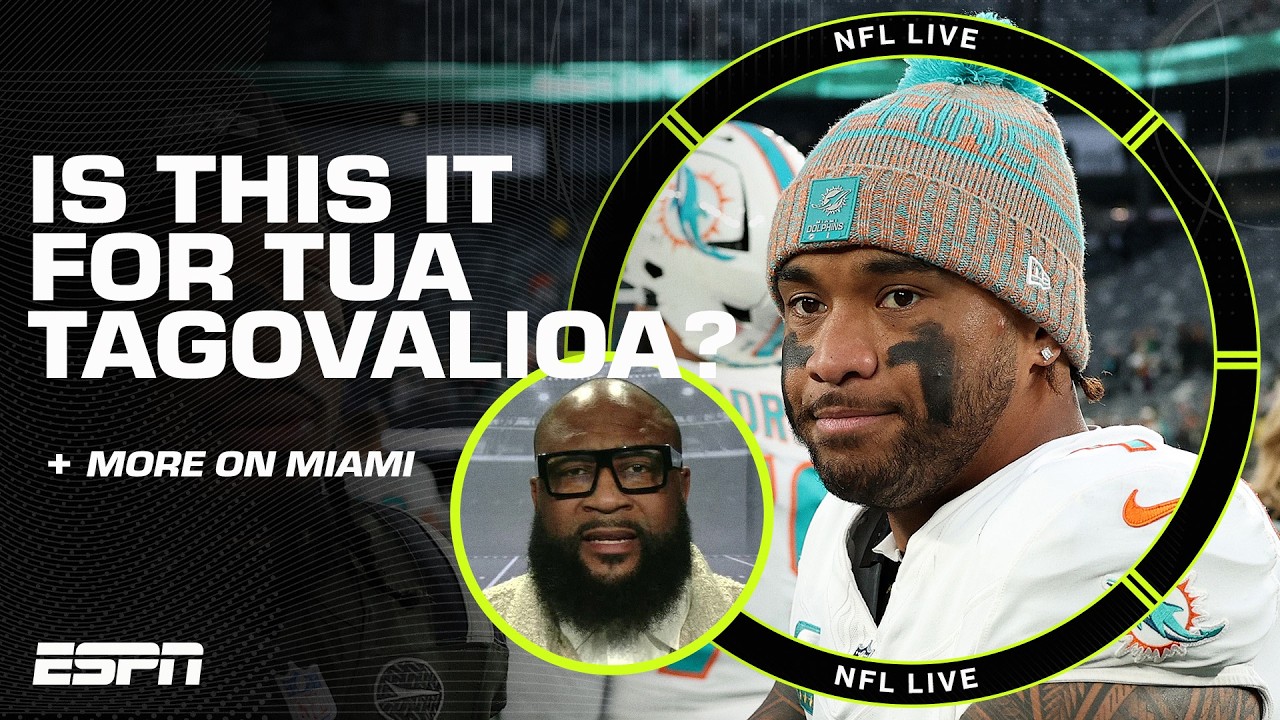 Swagu says ‘IT’S OVER with Tua’ 👀 Will the Miami Dolphins look for a new QB?! | NFL Live