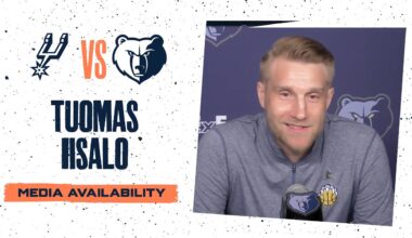 Tuomas Iisalo Press Conference | Grizzlies vs. Spurs
