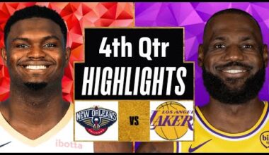 Los Angeles Lakers vs Pelicans Full Game Highlights 4th Qtr | Jan 6 | 2026 NBA Highlights