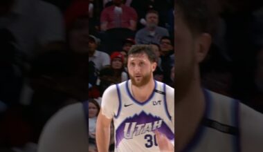 NURK came out HOT in his return to PDX! 🇧🇦🌹 #utahjazz #nba #nbahighlights #shorts #jusufnurkic