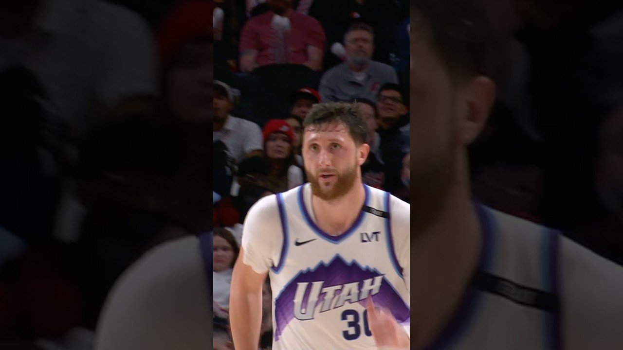 NURK came out HOT in his return to PDX! 🇧🇦🌹 #utahjazz #nba #nbahighlights #shorts #jusufnurkic