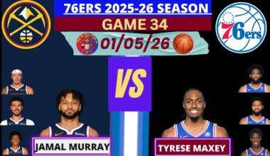 Philadelphia 76ers vs. Denver Nuggets LIVE | Radio-Style Play-by-Play #sixers #nuggets