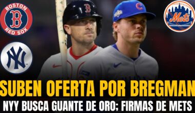 Red Sox sube oferta a Bregman; Yankees busca Guante de Oro; firmas de Mets: últimas noticias de MLB