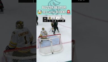 BUZZER BEATER with 0.5 seconds left!