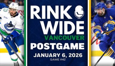 RINK WIDE POST-GAME: Vancouver Canucks at Buffalo Sabres | Game #42 - Jan. 6, 2025
