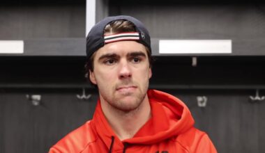 Hischier, Markstrom, Dillon, Keefe talk after 9-0 loss