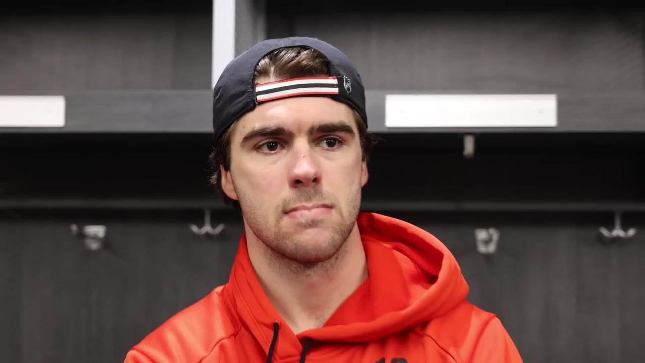 Hischier, Markstrom, Dillon, Keefe talk after 9-0 loss