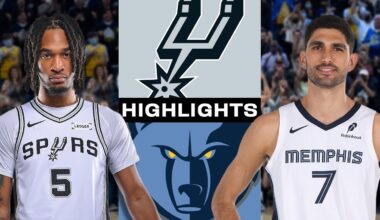 San Antonio Spurs vs Memphis Grizzlies FULL GAME HIGHLIGHTS