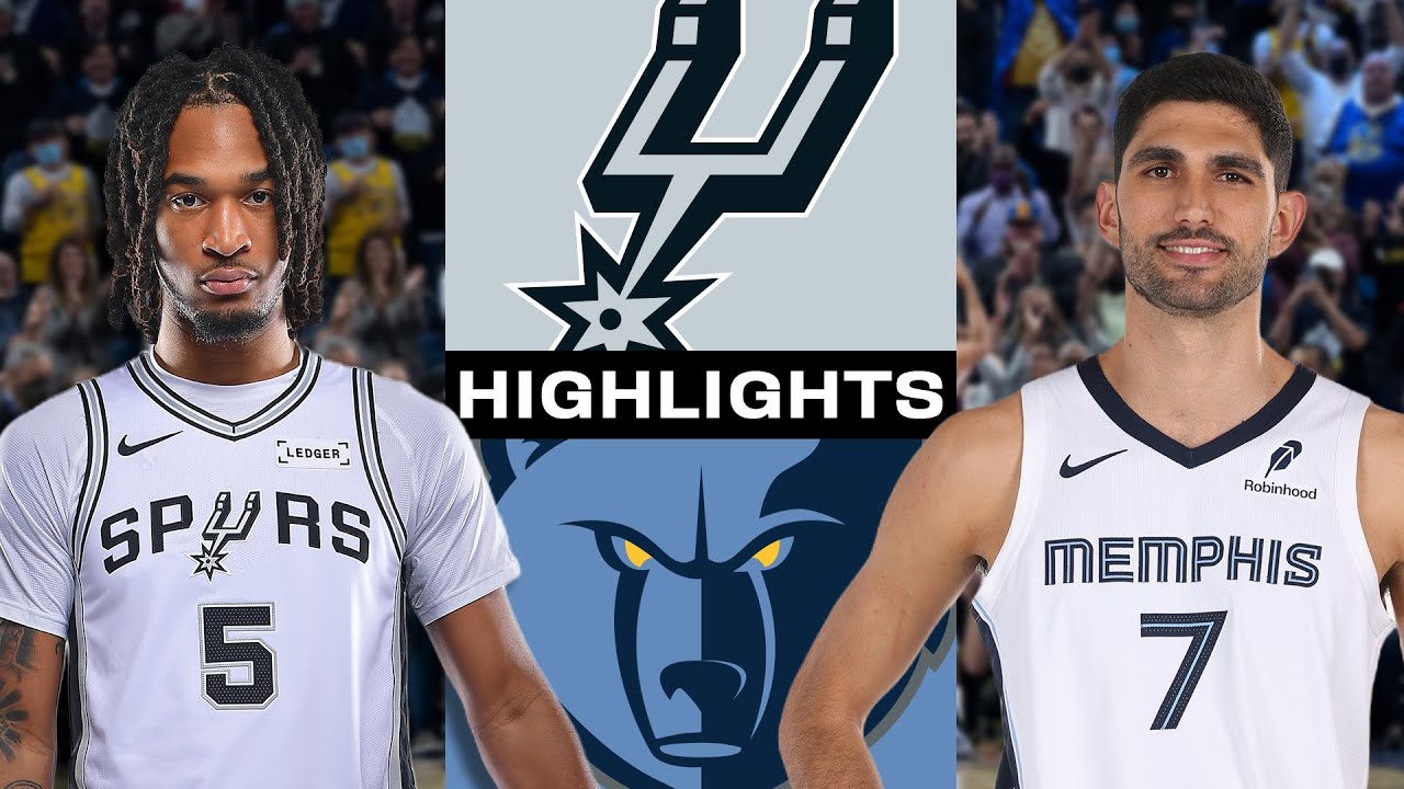 San Antonio Spurs vs Memphis Grizzlies FULL GAME HIGHLIGHTS