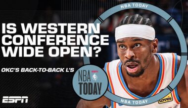 'OKC is still the CLEAR FAVORITE' - Perk isn't worried about the Thunder's rough stretch | NBA Today