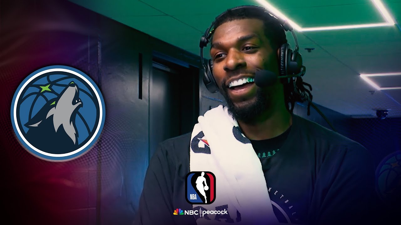 Naz Reid joins NBA Showtime to recap Minnesota Timberwolves' win over Miami Heat | NBA on NBC