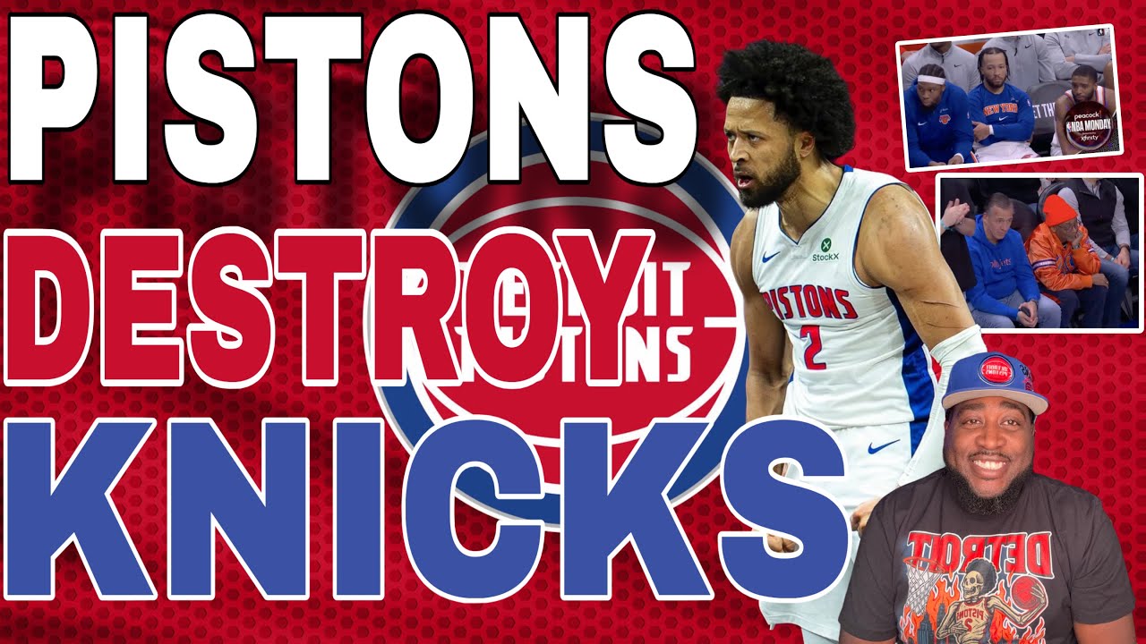 Pistons DESTROY Knicks 121-90 | Cade Takes Over 🔥