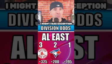 Early MLB Division Winner Odds For 2026 (American League) #shorts #mlb