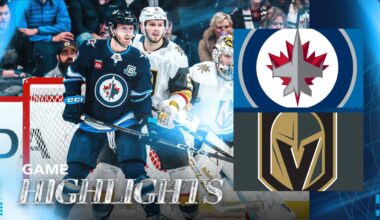 Winnipeg Jets vs. Vegas Golden Knights - Game Highlights