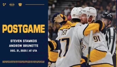 Steven Stamkos & Andrew Brunette - Postgame: Dec. 31, 2025