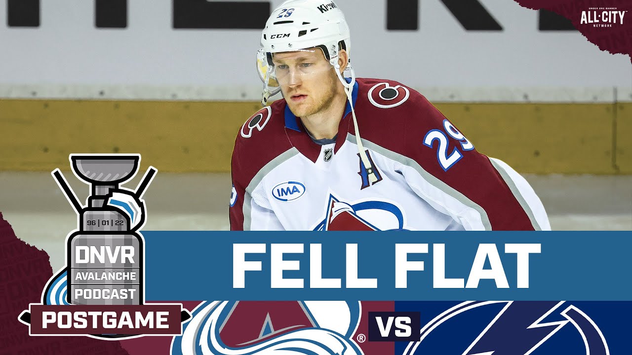 Colorado Avalanche can't overcome adversity against Tampa Bay Lightning | DNVR Avalanche Postgame