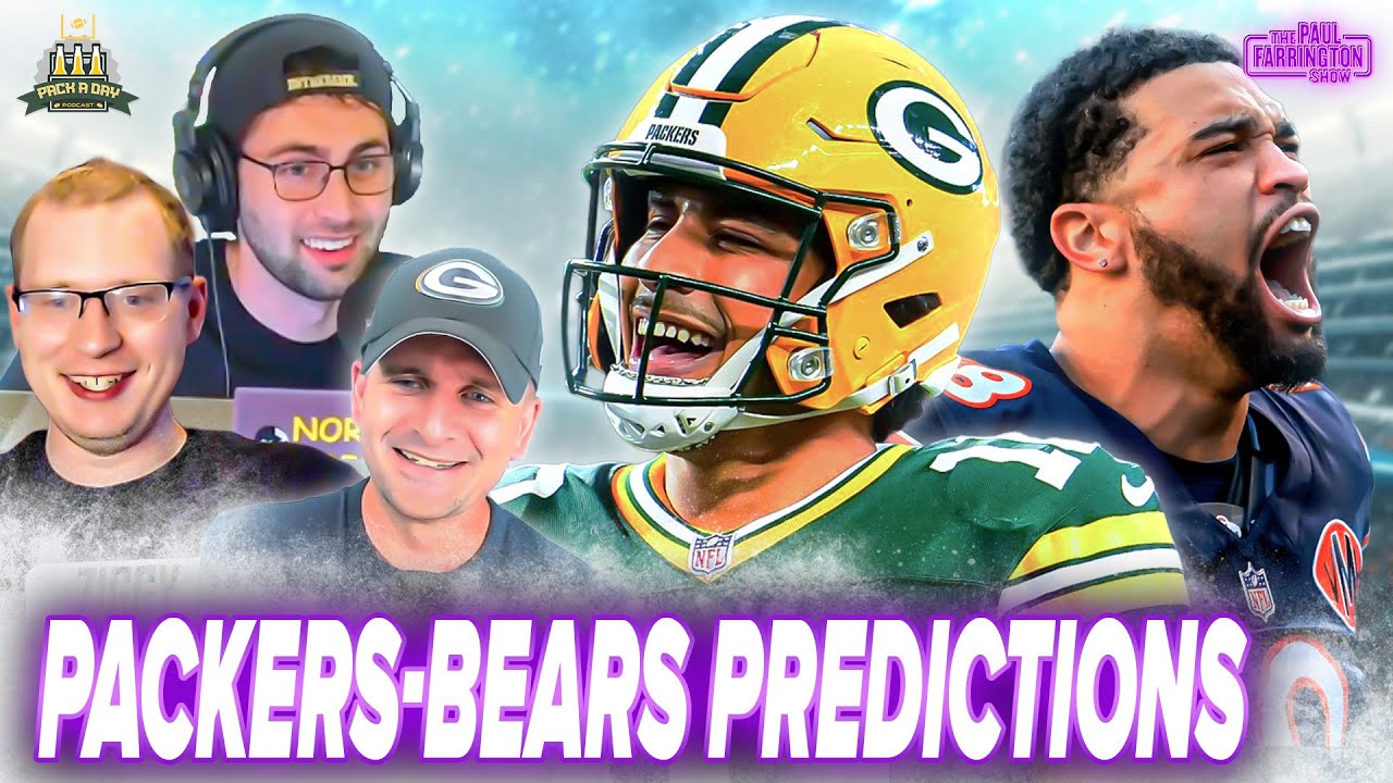Packers-Bears Predictions: Jordan Love vs. Caleb Williams, Green Bay REVENGE in Round 3? | NFL
