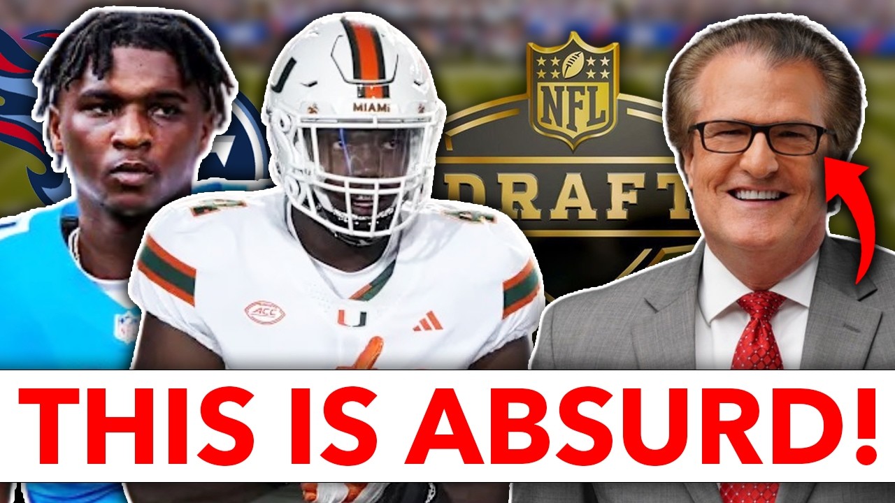 The Tennessee Titans Just Got MASSIVE NEWS in Mel Kipers Latest Mock Draft...