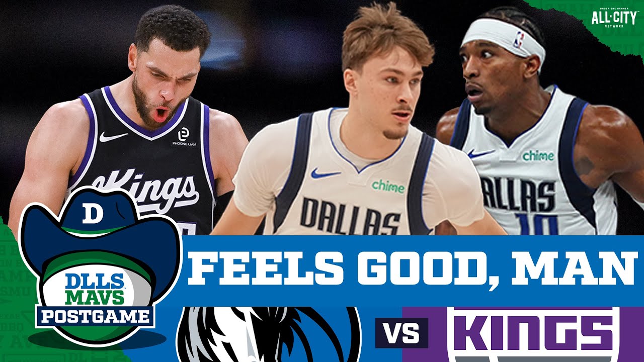 Brandon Williams Hits GAME-WINNER For Dallas Mavericks In Win Vs. Kings | DLLS MAVS POSTGAME