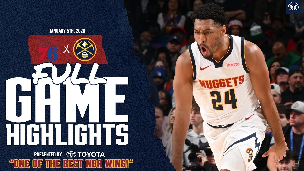 Denver Nuggets SHORT-HANDED UPSET WIN vs. Philadelphia 76ers 🤯