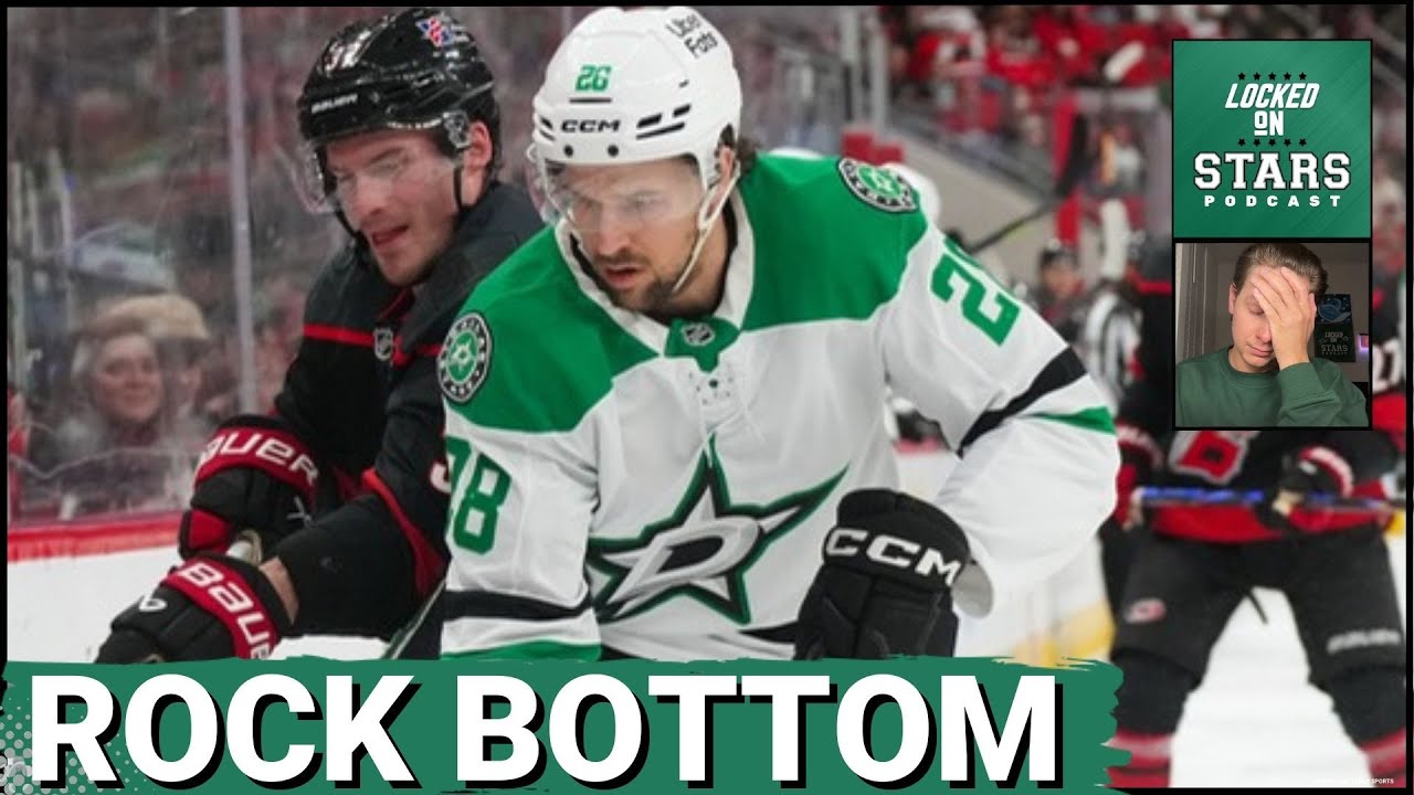 WAKE-UP CALL: Dallas Stars EXPOSED in Carolina 6-3 - Can Glen Gulutzan IGNITE Change?