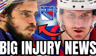 New York Rangers OWNER SPEAKS OUT & MASSIVE INJURY UPDATE...