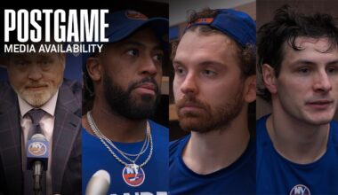 New York Islanders Postgame Availability | NYI 9 vs NJD 0