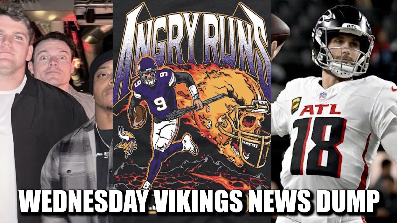 Minnesota Vikings News Dump (1.7.2026) | KOC Photo Bomb, Angry Run JJ, Kurt Re-Works Deal