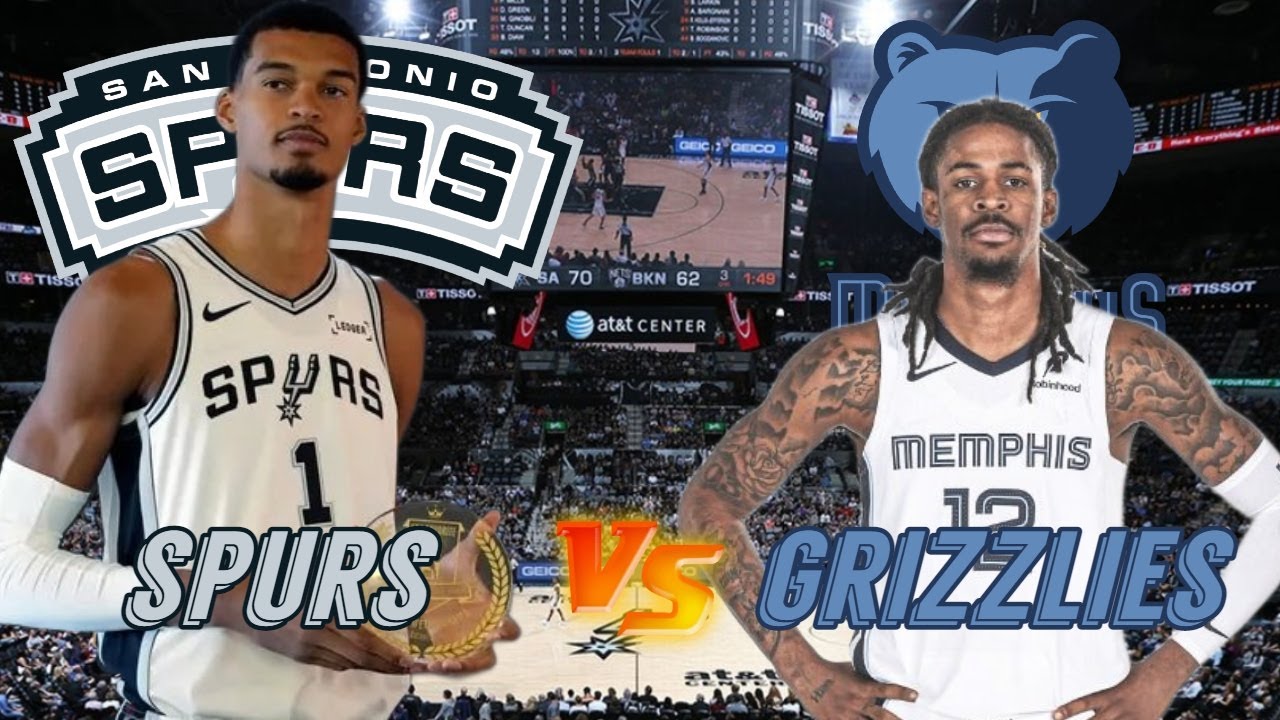 San Antonio Spurs vs Memphis Grizzlies Live Play by Play & Scoreboard