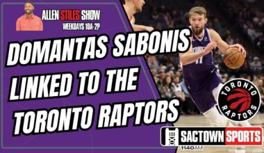 Toronto Raptors linked to Sacramento Kings canter Domantas Sabonis