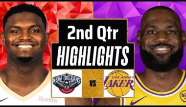 Los Angeles Lakers vs Pelicans Full Game Highlights 2nd Qtr | Jan 6 | 2026 NBA Highlights