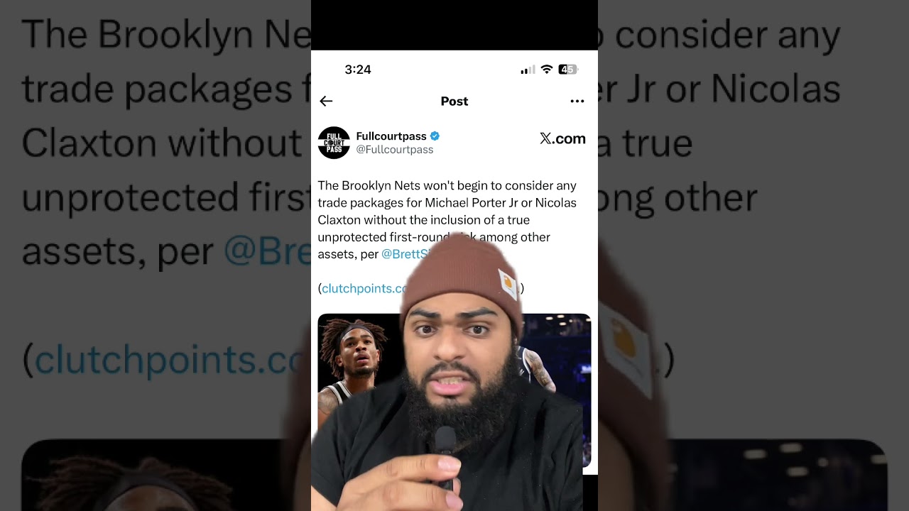 The Brooklyn nets are FINALLY moving smart….