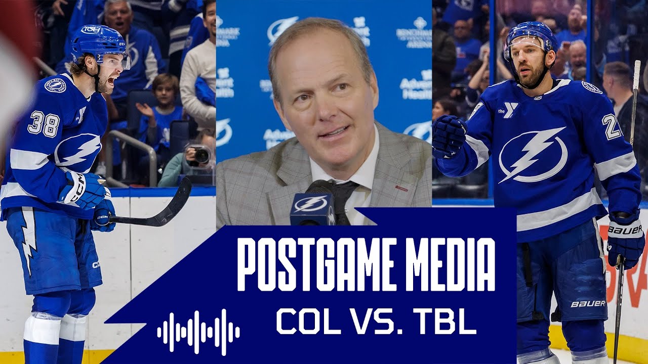 Postgame Media vs COL | Cooper, Hagel, Girgensons
