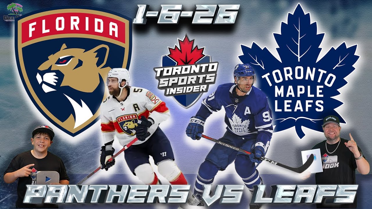1-6-26 Florida Panthers vs Toronto Maple Leafs | NHL LIVE Stream Reaction & Play By Play
