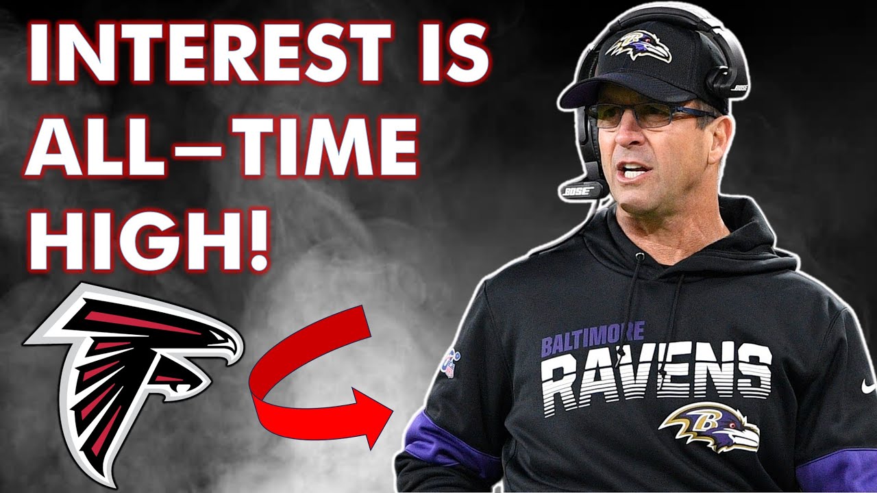 REPORT: Falcons Are Showing “Heavy Interest” In John Harbaugh For Head Coach!