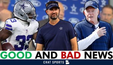 Cowboys Fans Get GOOD & BAD News Ft. DC Search, Javonte Williams, George Pickens And Tyler Smith