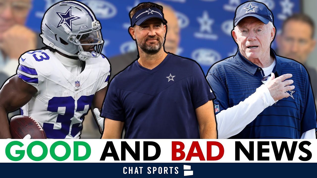 Cowboys Fans Get GOOD & BAD News Ft. DC Search, Javonte Williams, George Pickens And Tyler Smith