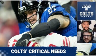 TEAM NEEDS: Indianapolis Colts MUST Get Better in Critical Areas This Offseason