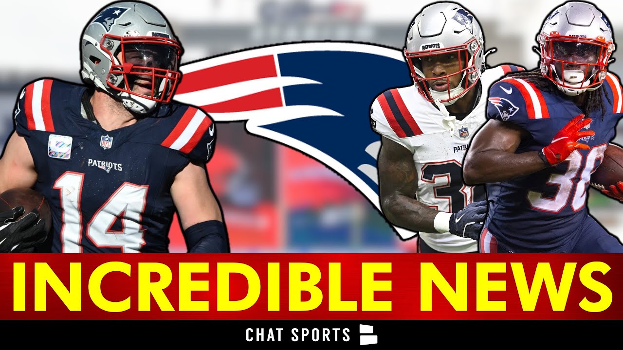 🚨JUST IN: New England Patriots Just Got INCREDIBLE NEWS Before NFL Playoffs Start