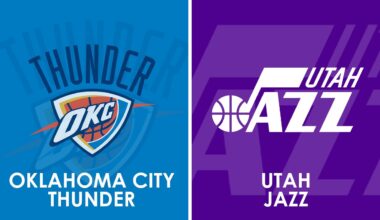 Oklahoma City Thunder vs Utah Jazz NBA Live Scoreboard