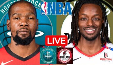 LIVE: HOUSTON ROCKETS vs PORTLAND TRAIL BLAZERS | NBA | PLAY BY PLAY | SCOREBOARD