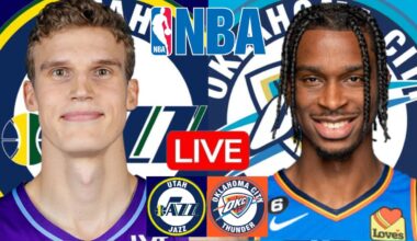 LIVE: UTAH JAZZ vs OKLAHOMA CITY THUNDER | NBA | PLAY BY PLAY | SCOREBOARD