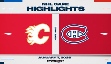 NHL Highlights | Flames vs. Canadiens - January 7, 2026