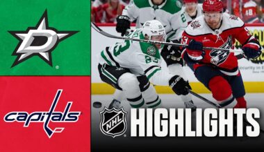 Stars vs. Capitals | NHL Highlights | January 07, 2026