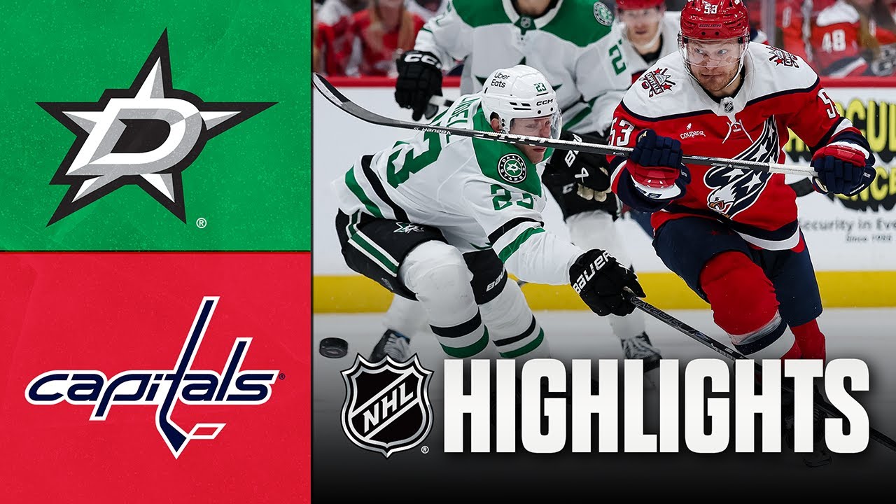 Stars vs. Capitals | NHL Highlights | January 07, 2026