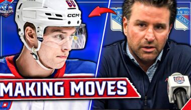 Rangers make MULTIPLE moves... This has BIG implications | NYR News