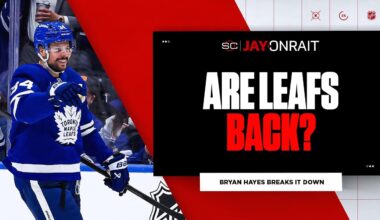 Do you think the Toronto Maple Leafs are back in the playoff race?