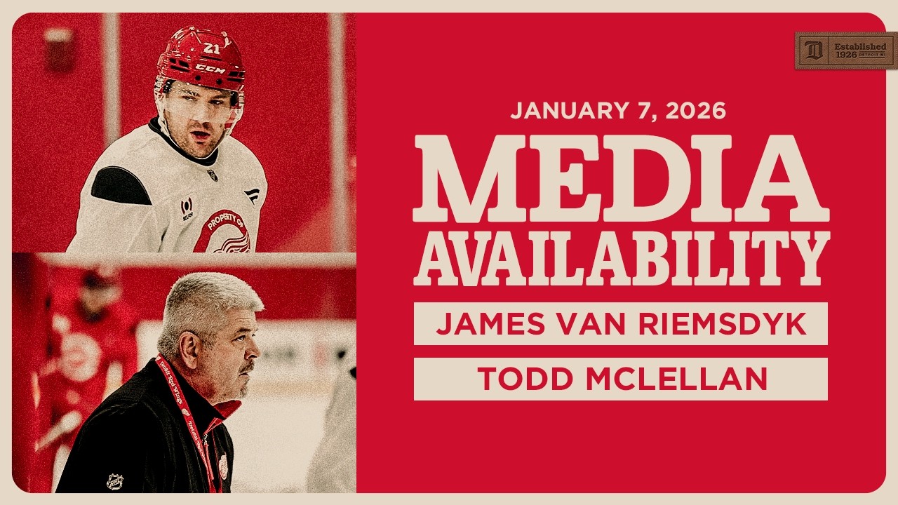 James van Riemsdyk, Todd McLellan Practice Media | JAN 7, 2026