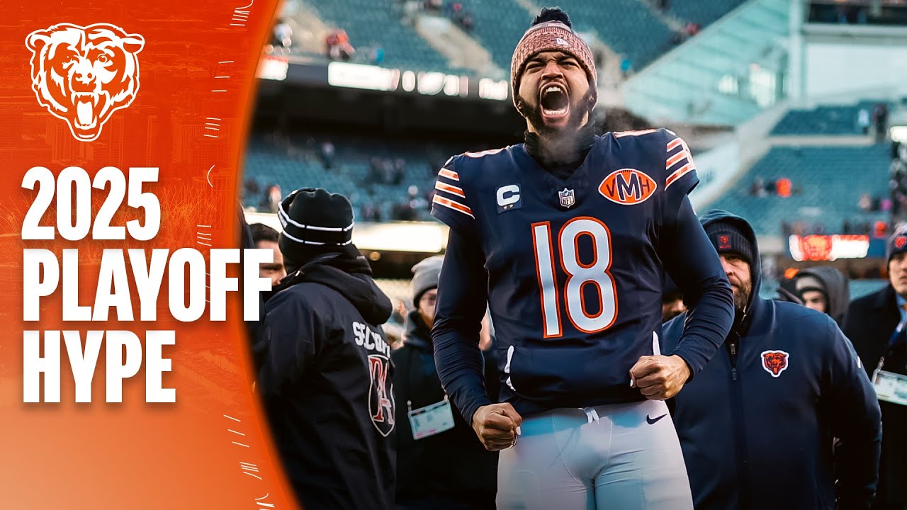 2025 Chicago Bears playoff hype narrated by Common