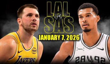 Los Angeles Lakers vs San Antonio Spurs Full Game Highlights – January 7, 2026 | NBA Season